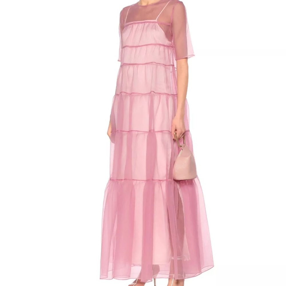 NWT STAUD HYACINTH DRESS - SHELL PINK